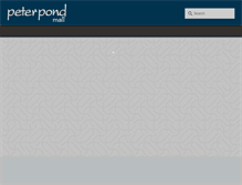 Tablet Screenshot of peterpondmall.com